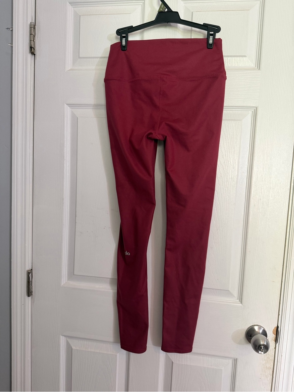 ALO Yoga Maroon High-Waist Leggings